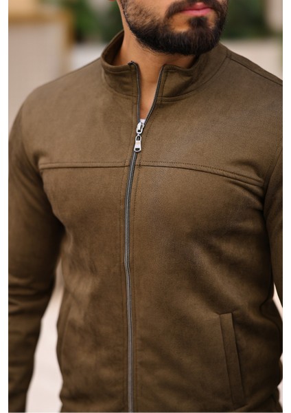 Erkek Siyah Premium Deri Ceket modelleri