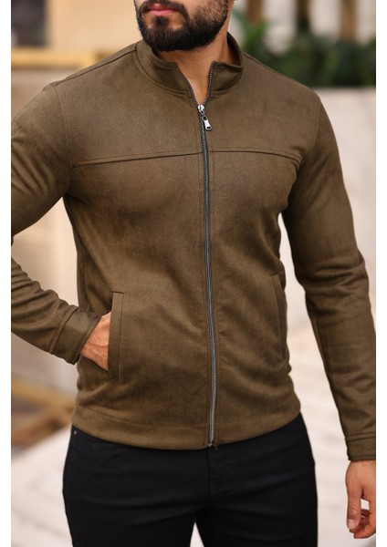 Erkek Siyah Premium Deri Ceket fırsatları