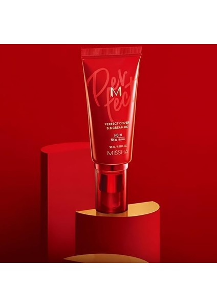 Mıssha Mükemmel Kapatıcılık Sunan Çok Fonksiyonlu M Perfect Cover Bb Krem Ex SPF42 Pa No.27 50 Mililitre modelleri