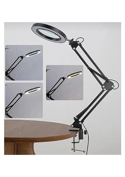 Kıskaçlı 6 Inch Youtuber LED Işıklı Halka Telefon Tutuculu Yüksekliği ve Açısı Ayarlanabilir 6 Inch 16 cm Selfie Yayıncı Makyaj Işığı Masa Kenarına Monte Edilebilir NRT-10178 (NRT-10178) fırsatları