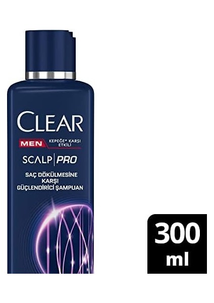 Clear Men Scalp Pro Güçlendirici Şampuan Saç Dökülmesine ve Kepeğe Karşı Etkili 300 ml fiyatları