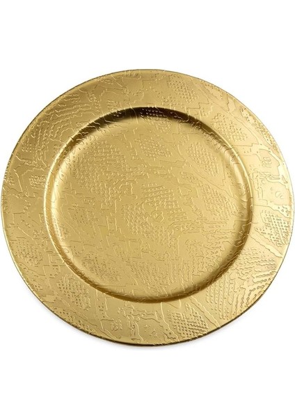 Brett Metal Oval Tabak 20X20 cm