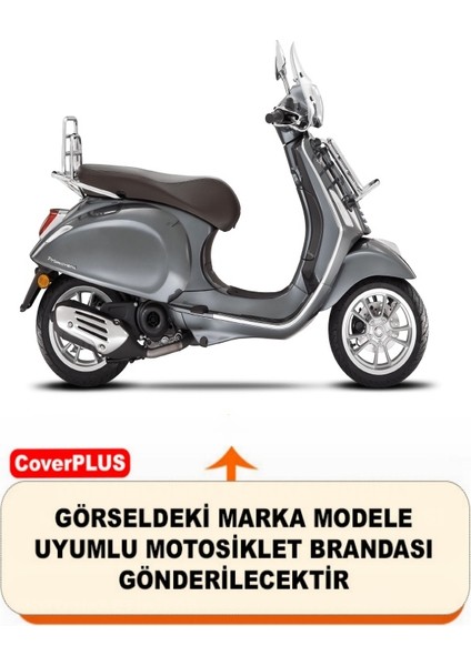 Vespa Primavera 150 Touring Branda Motosiket Brandası (Gri Renk) Motor Örtüsü Çadır Su Geçirmez Motosiklet Kılıfı Motor Brandası fiyatları