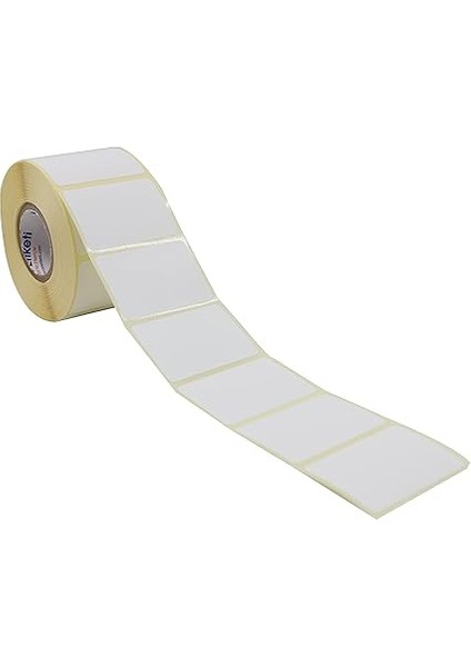 Etiketler , Hazır Al Hızlı Al Eko Termal Etiket 58MM x 40MM Ruloda 1000 Adet 40MM Kuka Çapında Direk Termal Transfer Etiketi modelleri