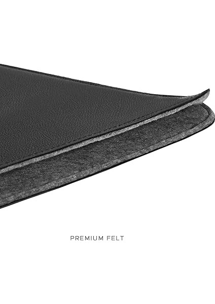 Laptop Kılıfı 15 Inç MacBook Air 15" M3 Pro/max 2024 A3114 & M2 2023 A2941 ile Tam Uyumlu, Suni Deri Kılıf Kılıf, Siyah indirimleri