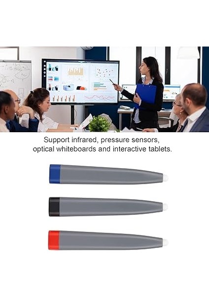 Dokunmatik Ekran Kalemi, 3 Adet Yazı Kalemi Kızılötesi Elektronik Beyaz Tahta Dokunmatik Evrensel Aktif Interaktif Akıllı Beyaz Tahta Dokunmatik Ekran Kalem Beyaz modelleri