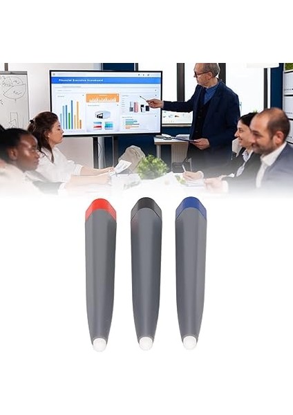 Dokunmatik Ekran Kalemi, 3 Adet Yazı Kalemi Kızılötesi Elektronik Beyaz Tahta Dokunmatik Evrensel Aktif Interaktif Akıllı Beyaz Tahta Dokunmatik Ekran Kalem Beyaz fırsatları