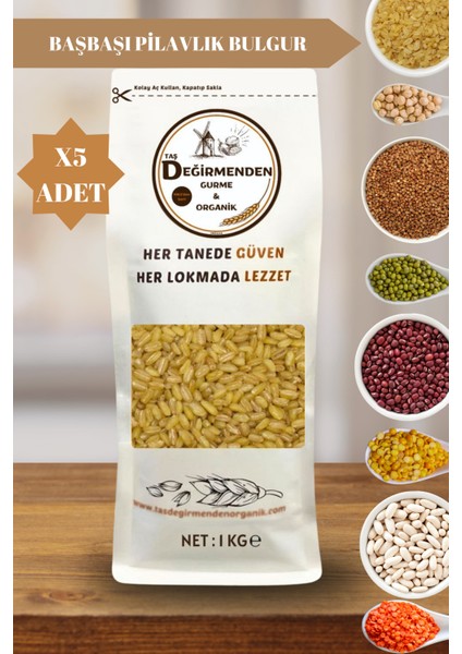 Atalık Başbaşı Pilavlık Bulgur - 5 Kilo