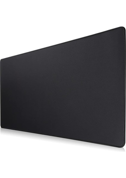 Bvifiox Büyük Oyun Mouse Pad 89,9 cm x 39,9 cm x 0,3 Cm, Premium Dokulu Kumaşlı Genişletilmiş Büyük Mouse Pad, Kaymaz Kauçuk Taban (SIYAH-9040)
