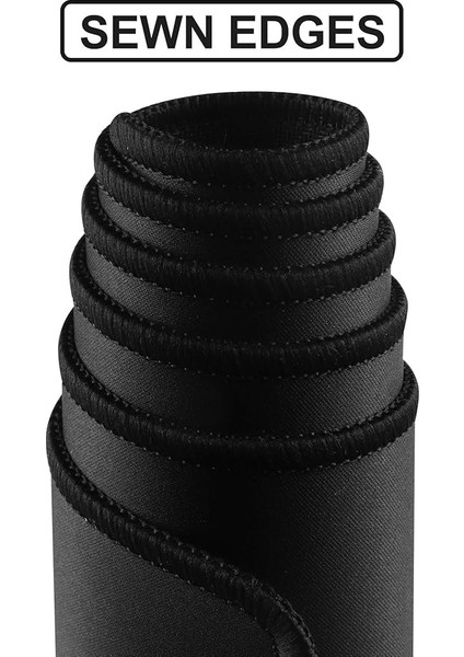 Bvifiox Büyük Oyun Mouse Pad 89,9 cm x 39,9 cm x 0,3 Cm, Premium Dokulu Kumaşlı Genişletilmiş Büyük Mouse Pad, Kaymaz Kauçuk Taban (SIYAH-9040) modelleri