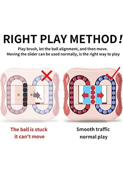 Dekompresyon Dönen Sihirli Fasulye Küp Oyuncak Kare Dönen Küçük Boncuk Sihirli Küp Çocuk Bulmaca Dekompresyon Özel Şekil Sihirli Küp Top Oyunu Yaratıcı fiyatları