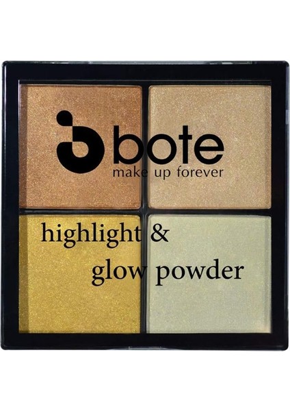 Bote Makeup Highlighter Paleti 02