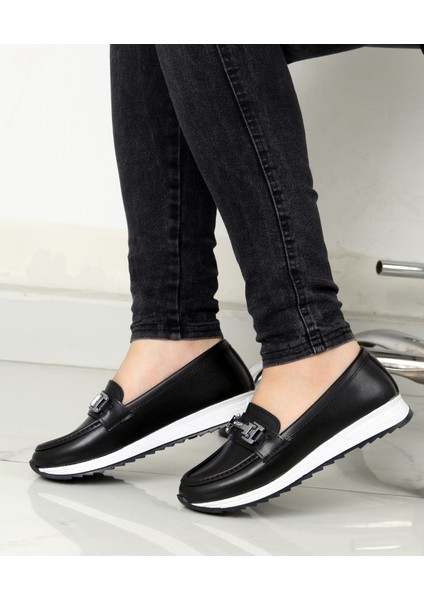 Ortopedik Tabanlı Kadın Cilt Tokalı Rahat Hafif Günlük Casual Ayakkabı modelleri