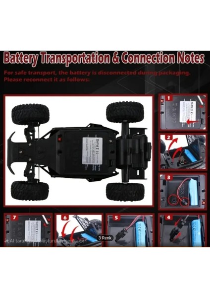 1:16 Ölçekli Yüksek Hızlı Rc Araba fırsatları