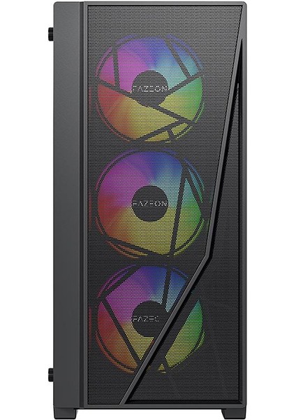 F12 650W 80PLUS Bronze Mesh 4X120MM Argb Fanlı Atx Bilgisayar Kasası fiyatları