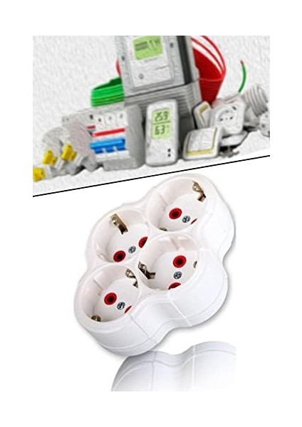 Fetih 101-04 4 Lü Topraklı Fiş-Priz ( Model) 1410 fiyatları