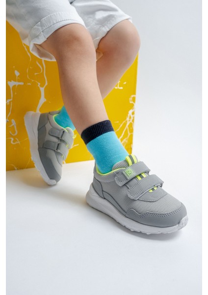 Erkek Çocuk Gri Spor Ayakkabı