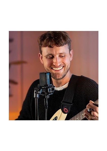 Sesiniz Için Otomatik Odaklamalı Ray Mikrofon - Mesafe ve Sessiz Düğmesine Göre Sessiz - Stüdyo Kalitesinde Podcast'ler, Akış, Içerik ve Müzik Için - 1 Inç Stüdyo Kondenser Kapsül fiyatları