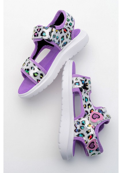 Kız Çocuk Lila Anatomik Hafif Spor Sandalet