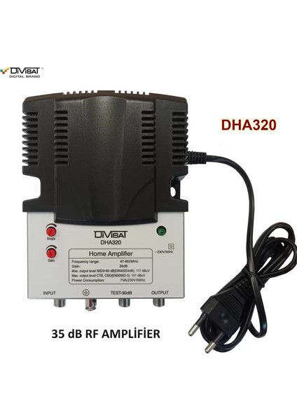Dha 320 Sinyal Yükseltici Amplifier - 35 Db