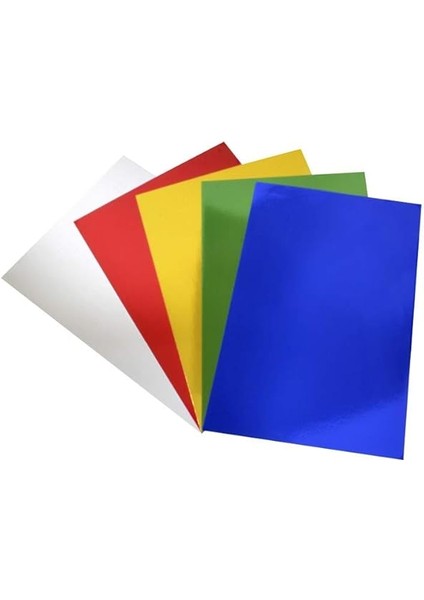 Aynali Metalik Karton 5 Renk 10'lu 23 x 33 cm fiyatları