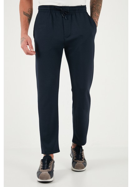 Regular Fit Belden Bağlamalı Düz Paça Jogger Pantolon Erkek Pantolon 5908095 modelleri