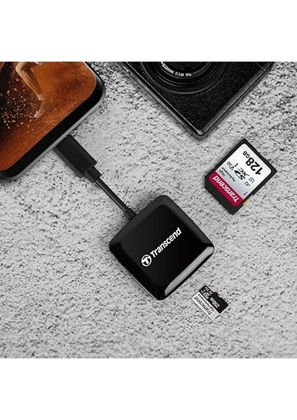 Ts-Rdc3 Çok Fonksiyonlu Kart Okuyucu (Usb 3.2, Gen 1), Siyah modelleri