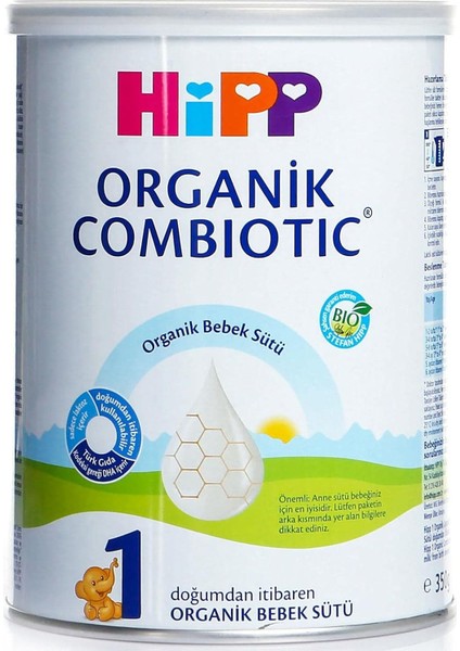 Hipp 1 Organik Combiotic Bebek Sütü 350 gr 1 Paket(1 x 350 G)