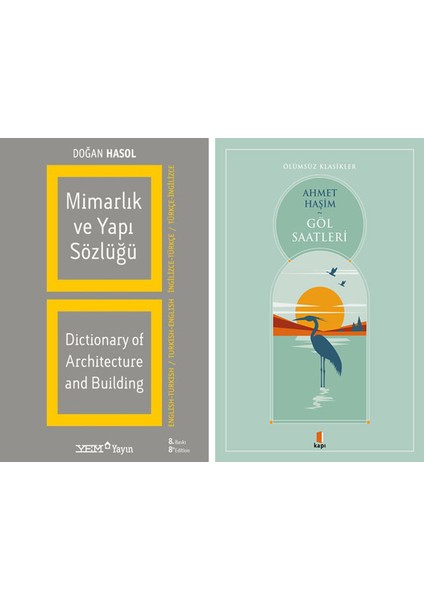 Mimarlık ve Yapı Sözlüğü + Göl Saatleri