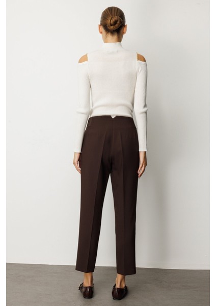 Beli Kalın Lastikli Dar Paça Pantolon 01109 modelleri