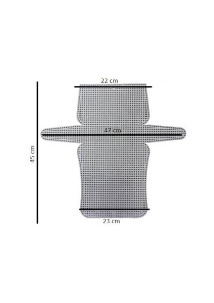 Kanvas Sade (45 Cm) Beyaz fiyatları