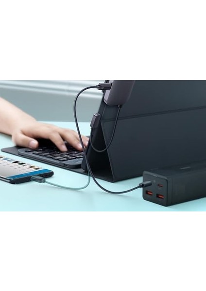 Padjoy 4-Port Type-C Hub -Gri fiyatları