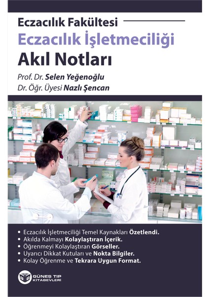 Eczacılık Fakültesi Eczacılık Işletmeciliği Akıl Notları fiyatları