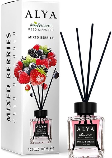 Alya Nature's Scents Mixed Berries Bambu Çubuklu Oda Kokusu- Karışık Meyve Kokusu modelleri