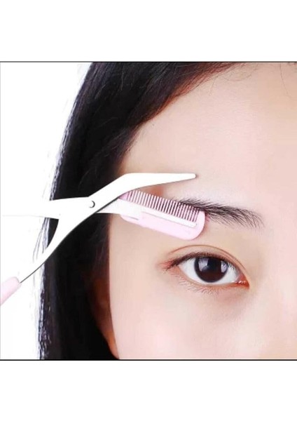 Kaş Makası Düzeltici Makas Kirpik Makas Klipleri Şekillendirme Kaş Kiprik Makası fiyatları