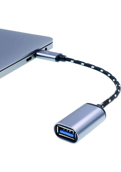 USB Tip C Otg Kablo, Veri Senkronizasyonu 3.0, Oneplus 7,6t, Samsung ve Tüm Tip C Akıllı Telefonlar Için