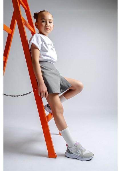 Kız Çocuk Beyaz Spor Ayakkabı