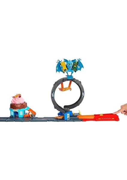 Wheels Bat Döngü Saldırı Oyun Seti Hot Wheels Bat Döngü Saldırı Oyun Seti ve 1:64 Ölçekli Oyuncak Araba HTN78 indirimleri