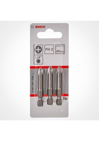 Professional Vidalama Ucu, Gri, 3 Adet, Gri fiyatları