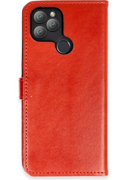 Mtxdpn Newface General Mobile Gm 22 Plus Kılıf Trend S Plus Kapaklı Kılıf - Kırmızı