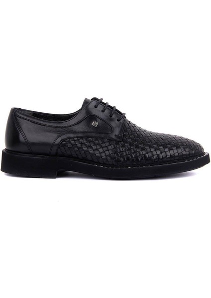 Bağcıklı Siyah Deri Erkek Günlük Ayakkabı 9036 795 fiyatları