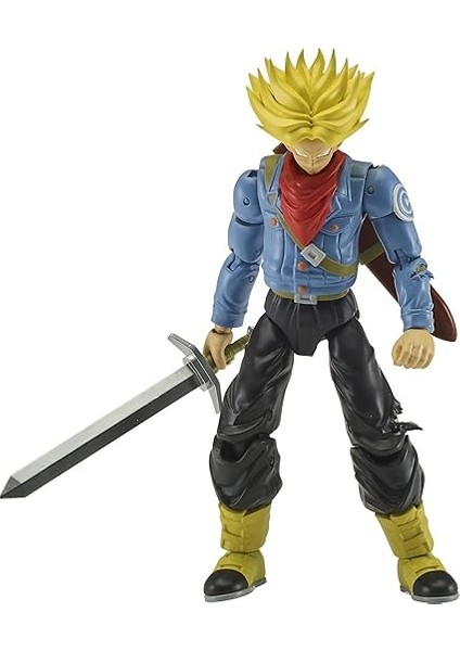 16 cm Dragon Ball Super Saiyan Future Trunks Poz Verilebilir Figür, Dragon Stars Serisi fiyatları
