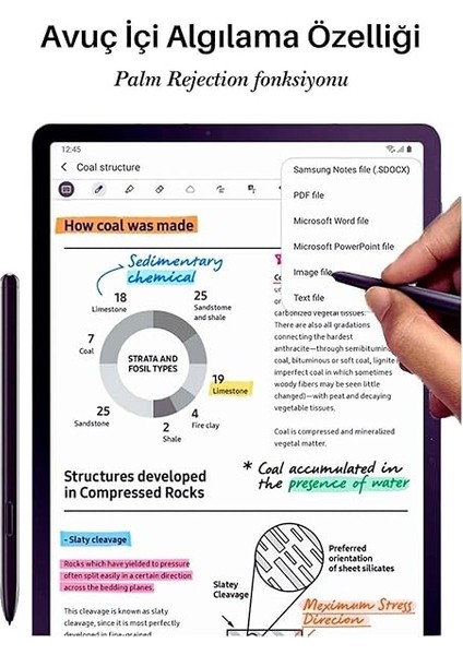 Tab S6 Lite P620 (2024) Tablet Uyumlu Spen Dokunmatik Tablet Kalemi fiyatları