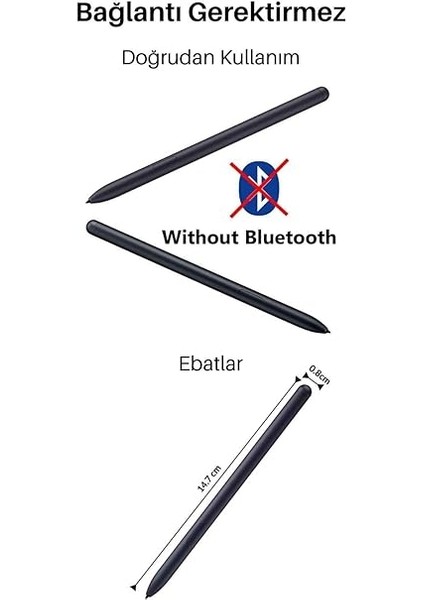 Tab S6 Lite P620 (2024) Tablet Uyumlu Spen Dokunmatik Tablet Kalemi indirimleri