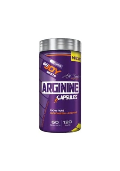 Bigjoy Sport Arginine 120 Kapsül
