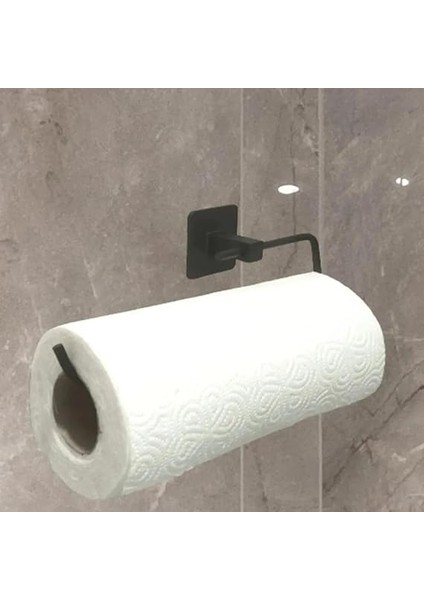 Havlu Askısı Siyah Yapışkanlı Lüks Tasarım Solo Peçetelik Havluluk, Solo Peçetelik Havlu Kağıdı Askısı(Kaliteli ve Yapışkanlı) modelleri