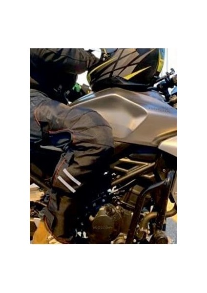 Sky Diz & Bacak Koruma Deri Reflektörlü Yağmur & Rüzgar & Soğuğa Karşı