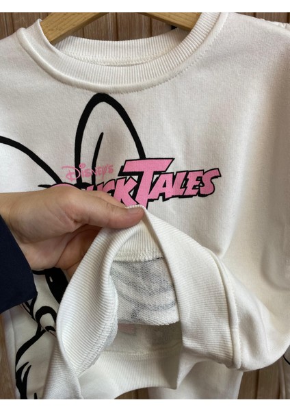 Duck Baskılı Kız Çocuk Eşofman Takım fırsatları