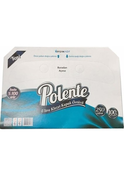 Klozet Kapak Örtüsü 250'LI