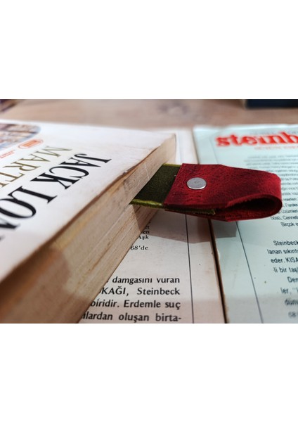 Crazy Hors Hakiki Deri El Emeği Kitap Ayracı 15X2.5 cm Ayrac1 fiyatları